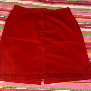 Jones of New York Classic Red Women's Skirt